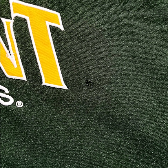 X-Large Forest Green Vermont College Catamounts Hoodie - Picture 3 of 4